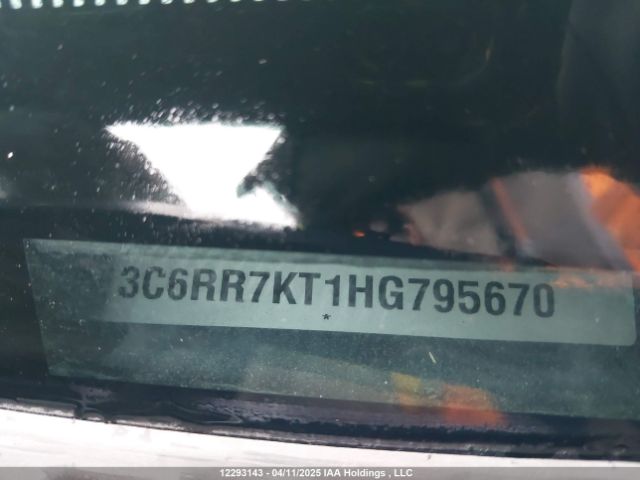 3C6RR7KT1HG795670 Dodge RAM 1500