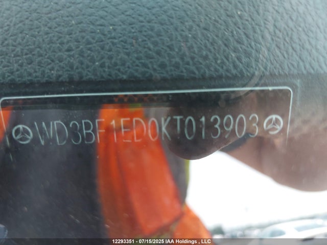 WD3BF1ED0KT013903 Mercedes-Benz m 274 with brake assist