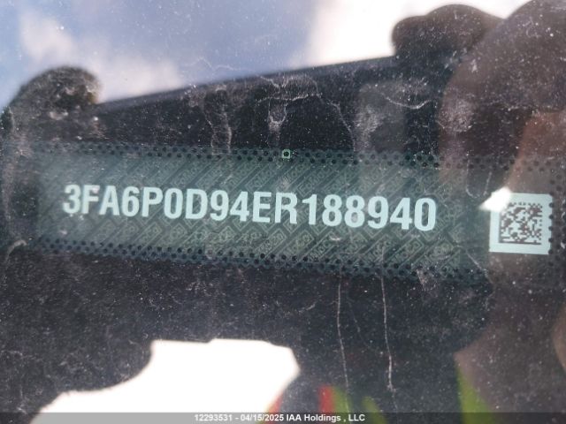 3FA6P0D94ER188940 Ford Fusion Titanium