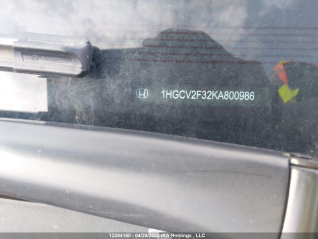 1HGCV2F32KA800986 Honda k20c4