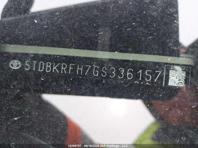 5TDBKRFH7GS336157 Toyota Highlander Le/le Plus