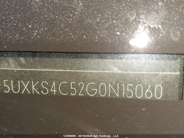 5UXKS4C52G0N15060 BMW X5