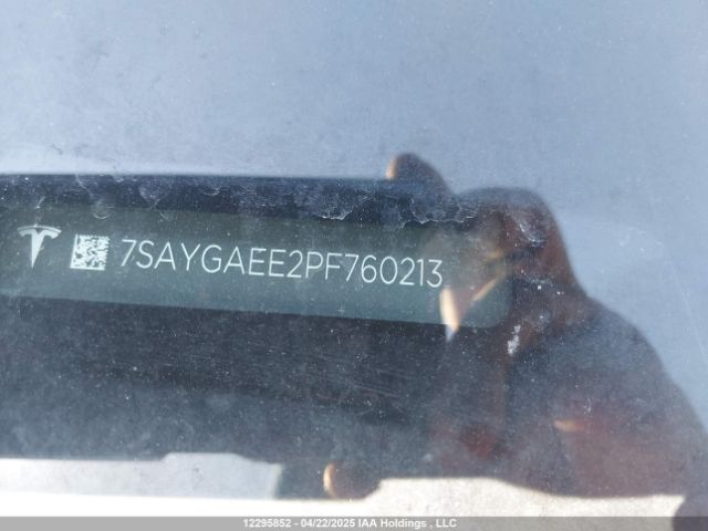 7SAYGAEE2PF760213 Tesla Model Y