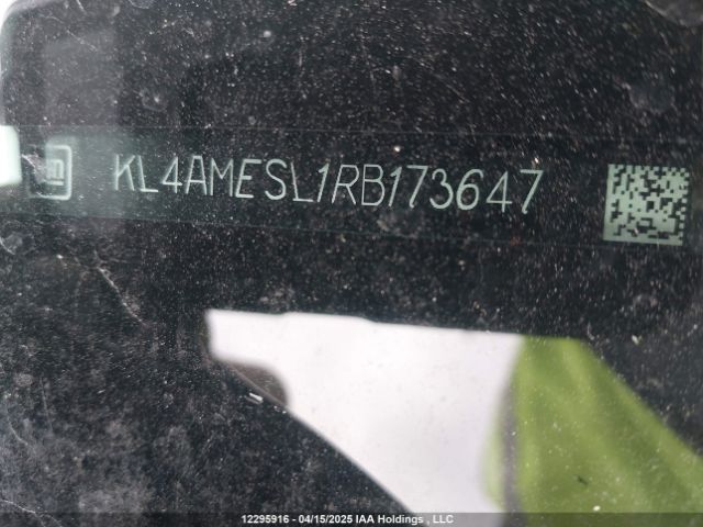 KL4AMESL1RB173647 Buick Encore Gx Sport Touring