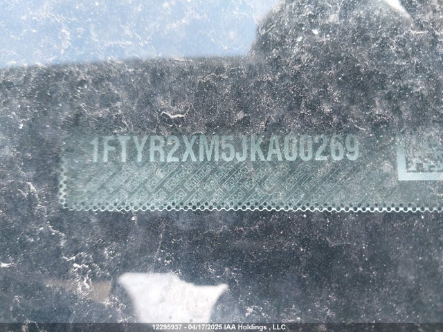1FTYR2XM5JKA00269 Ford 2018