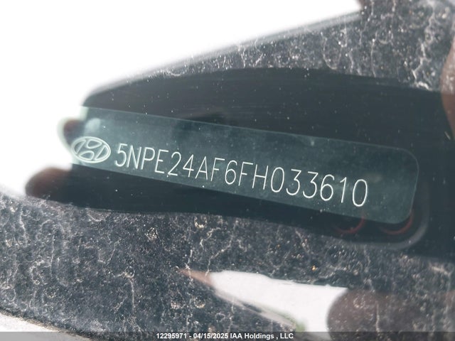 5NPE24AF6FH033610 Hyundai dohc gdi theta-ii