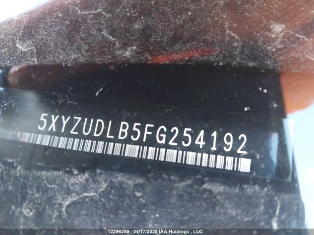 5XYZUDLB5FG254192 Hyundai dohc gdi theta ii