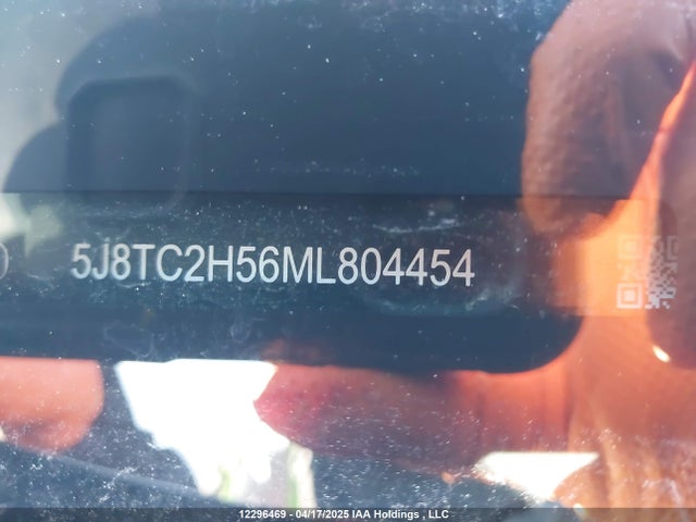 Acura k20c4 2021 5J8TC2H56ML804454 Image 20