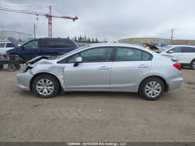 12296920 :رقم المزاد ، 2HGFB2F44CH048161 vin ، 2012 Honda Civic Lx مزاد بيع