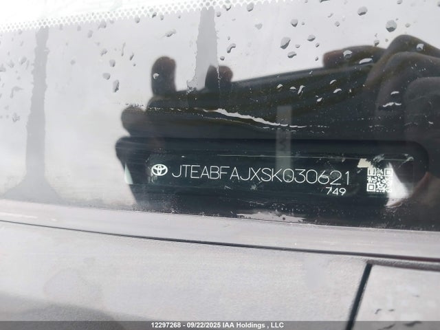 JTEABFAJXSK030621 Toyota t24a-fts