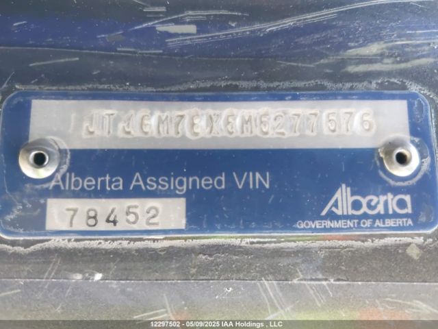 JTJGM7BX5M5277576 Lexus 1ur-fe