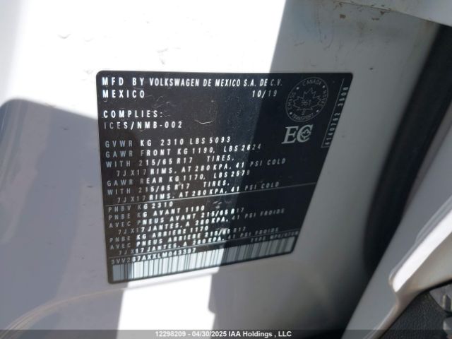 3VV2B7AXXLM043397 Volkswagen Tiguan