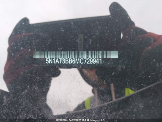 5N1AT3BB6MC729941 Nissan ROGUE SV