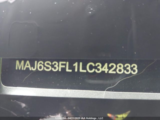 MAJ6S3FL1LC342833 Ford ECOSPORT S
