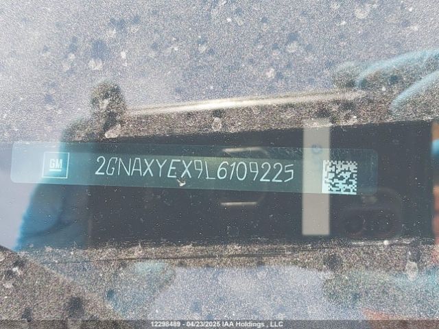 2GNAXYEX9L6109225 Chevrolet ltg - spark ignited direct injection, alum dohc, variable valve timing, dcvcp turbo, e0-e100, alum