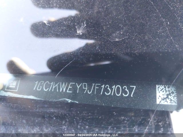 1GC1KWEY9JF131037 Chevrolet l5p - direct injection, duramax, gen 5, var 1