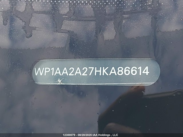 Porsche Cayenne 2017 WP1AA2A27HKA86614 Image 9
