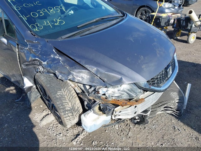 Продаж на аукціоні авто 2015 Honda Civic, vin: 2HGFB2F54FH039859, номер лоту: 12300187