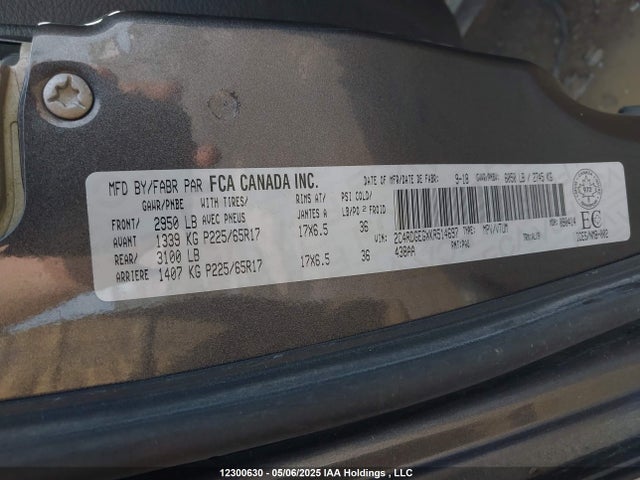 2C4RDGEGXKR514697 Dodge Grand Caravan Gt