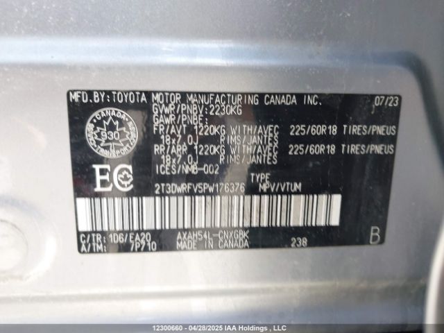 2T3DWRFV5PW176376 Toyota a25a-fxs, 3nm+4nm(ni)