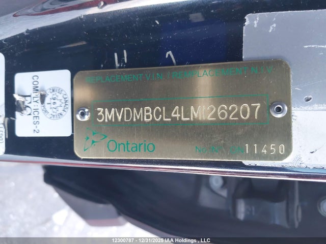 3MVDMBCL4LM126207 Mazda CX-30