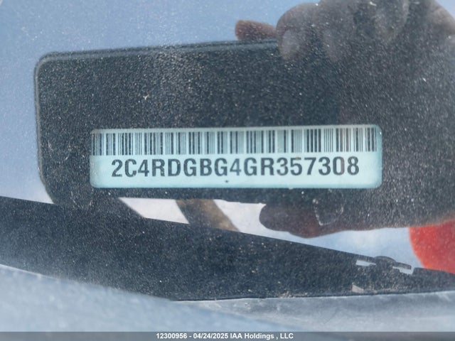 2C4RDGBG4GR357308 Dodge Grand Caravan