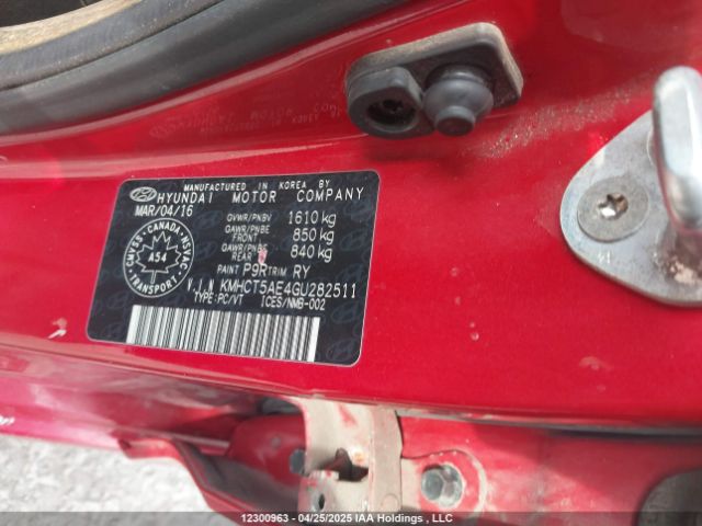 KMHCT5AE4GU282511 Hyundai dohc gdi gamma