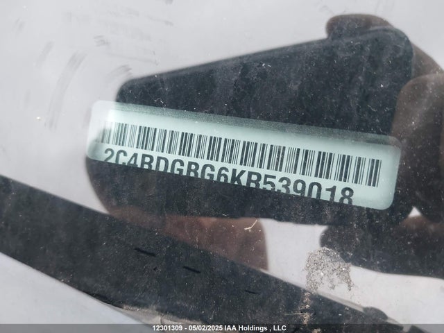 2C4RDGBG6KR539018 Dodge Grand Caravan