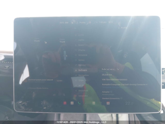 7SAYGDED0RF990053 Tesla Model Y