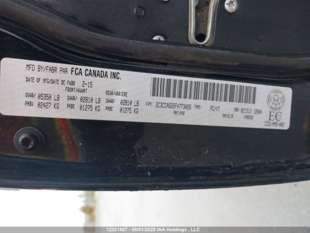 2C3CCASG5FH773026 Chrysler 300c Platinum