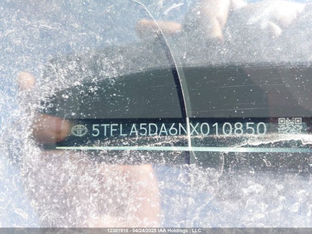 5TFLA5DA6NX010850 Toyota v35a-fts