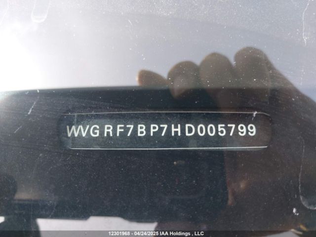 WVGRF7BP7HD005799 Volkswagen Touareg