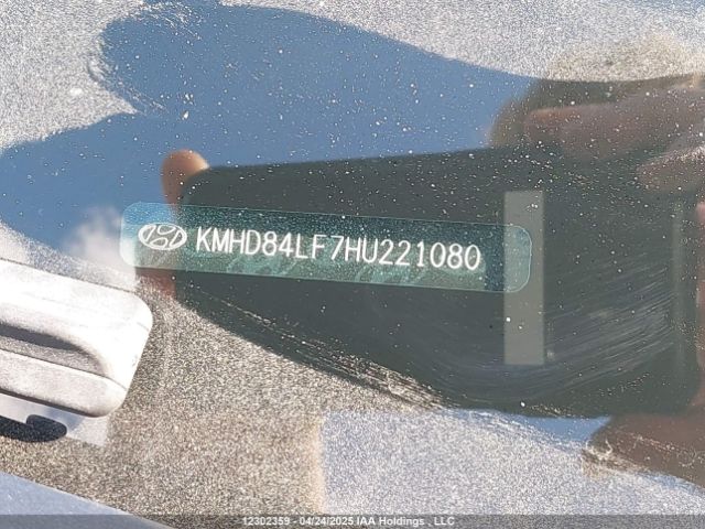 KMHD84LF7HU221080 Hyundai 2017