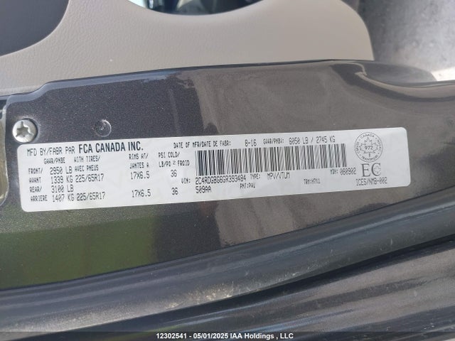 Dodge Grand Caravan Se 2016 2C4RDGBG6GR393484 Image 9