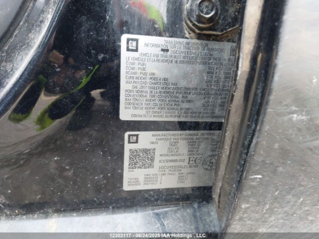 1GCUYEEDXLZ136798 Chevrolet l84 - di, dfm, alum, gen 5, var 2