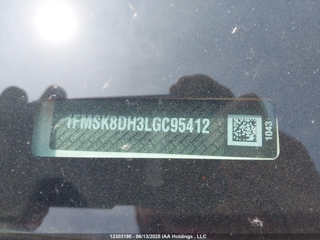 Ford Explorer 2020 1FMSK8DH3LGC95412 Image 19