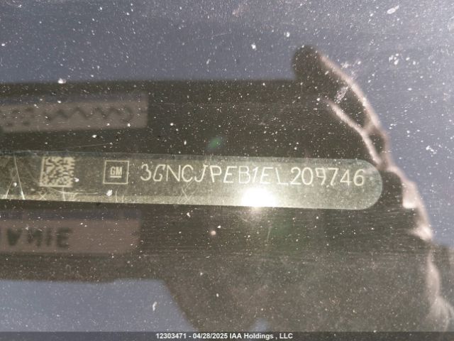 3GNCJPEB1EL209746 Chevrolet TRAX 1LT