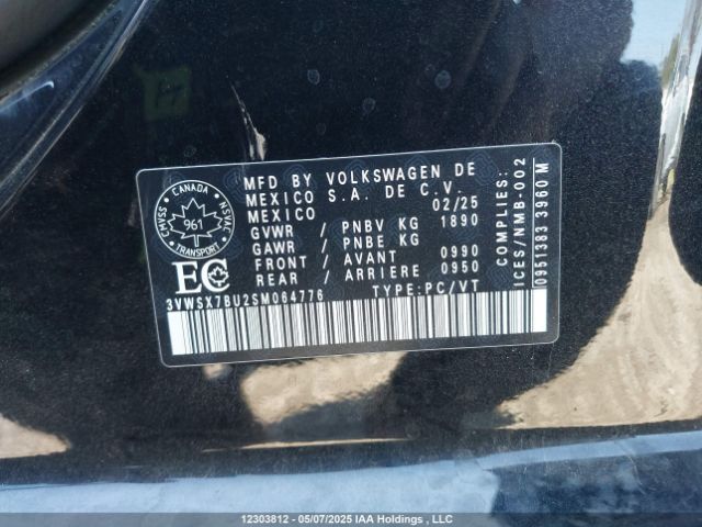 3VWSX7BU2SM064776 Volkswagen Jetta