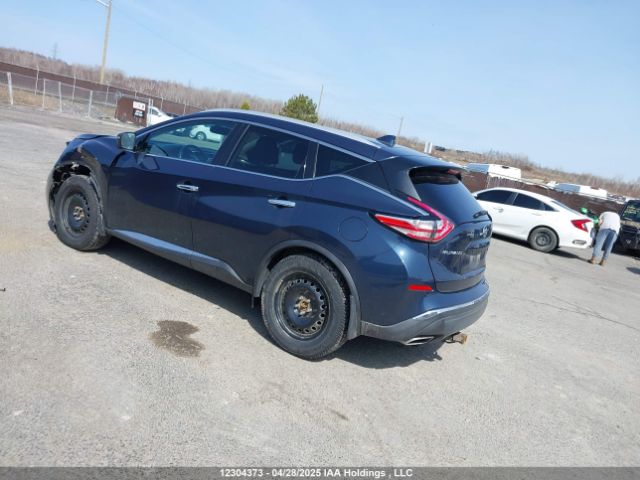 5N1AZ2MH2HN133472 Nissan Murano S/sl/sv/platinum