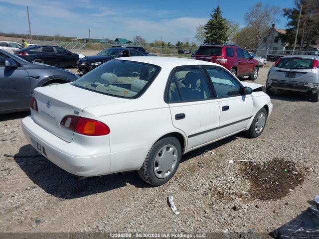 2000 Toyota Corolla Ve/ce/le მანქანა იყიდება აუქციონზე, vin: 2T1BR12E7YC799189, აუქციონის ნომერი: 12304508