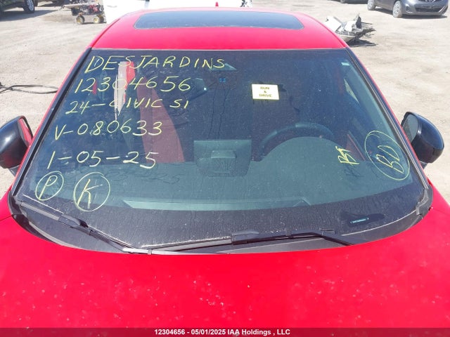 2HGFE1E58RH080633 Honda l15ca