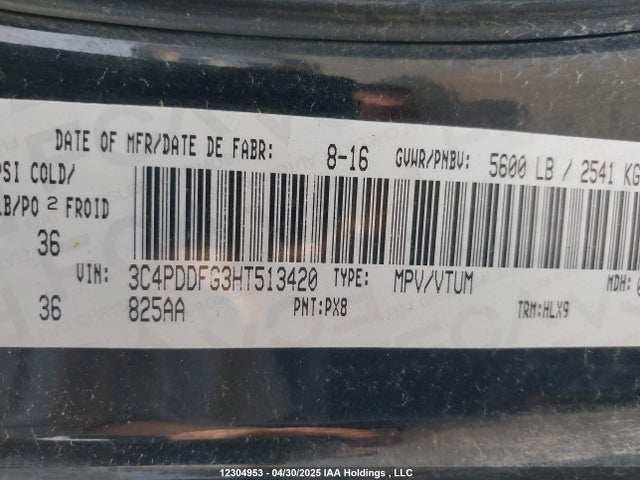 Dodge Journey 2017 3C4PDDFG3HT513420 Image 18