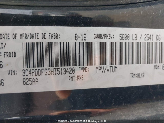 Dodge Journey 2017 3C4PDDFG3HT513420 Image 9