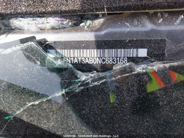 5N1AT3AB0NC683168 Nissan ROGUE S