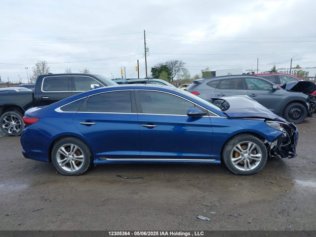 12305364 :رقم المزاد ، 5NPE34AFXJH640017 vin ، 2018 Hyundai Sonata Sport/limited/sel مزاد بيع