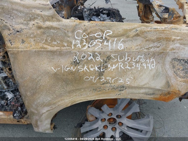 1GNSKGKL3NR234940 Chevrolet l87 - di dfm, alum, gen 5