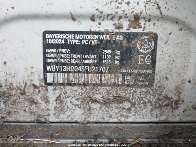 WBY13HD04SFU21707 BMW I4