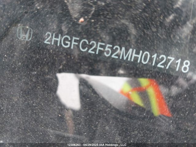2HGFC2F52MH012718 Honda Civic Lx