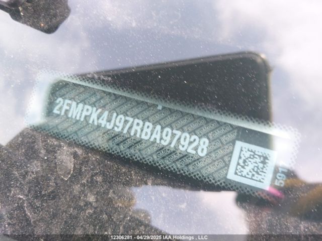 2FMPK4J97RBA97928 Ford EDGE SEL