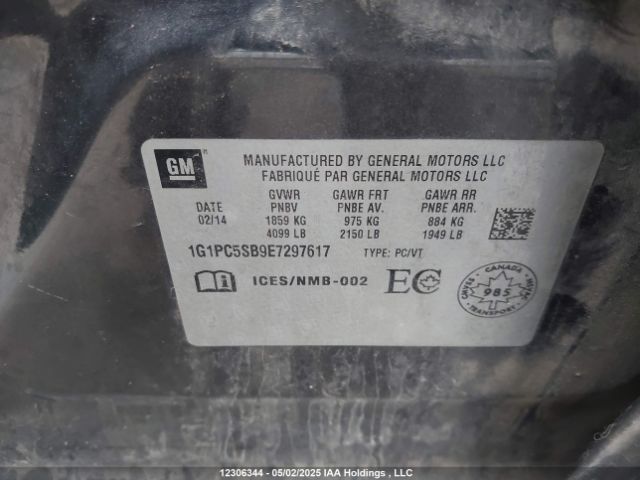 1G1PC5SB9E7297617 Chevrolet LUV
